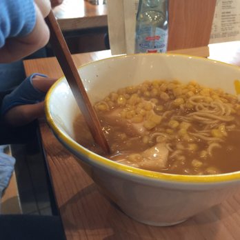 KINTON RAMEN COMMERCE GATE - Shoyu with thin noodles and corn - Ramen Near Me - Markham, Ontario KINTON RAMEN COMMERCE GATE - Shoyu with thin noodles and corn - Ramen Near Me - Markham, Ontario