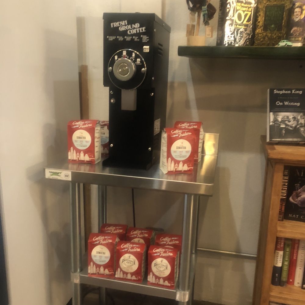 Patchouli Joe's Books & Indulgences - Coffee grinder - Gift Shops Near Me - Denton, Texas Patchouli Joe's Books & Indulgences - Coffee grinder - Gift Shops Near Me - Denton, Texas