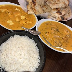 Zaika Indian Cuisine - Erie - Tikka masala, makni, naan, and rice