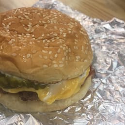 Cheeseburger with extra mayo