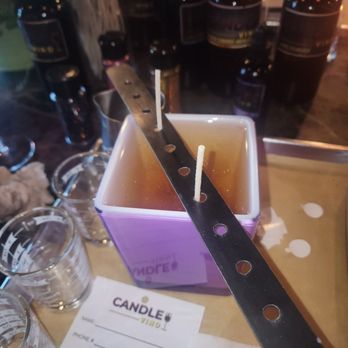 Candle Vino - Purple candle - Paint & Sip Near Me - Reno, Nevada Candle Vino - Purple candle - Paint & Sip Near Me - Reno, Nevada