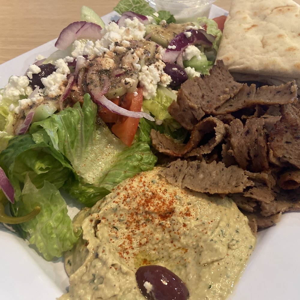 Pita Kitchen - Arrowhead - Plate with Gyro - Mediterranean Near Me - Glendale, Arizona Pita Kitchen - Arrowhead - Plate with Gyro - Mediterranean Near Me - Glendale, Arizona