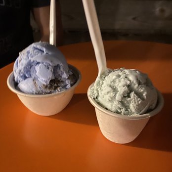 Gati - Pandan and Cookie Monster - Ice Cream & Frozen Yogurt Near Me - Austin, Texas Gati - Pandan and Cookie Monster - Ice Cream & Frozen Yogurt Near Me - Austin, Texas