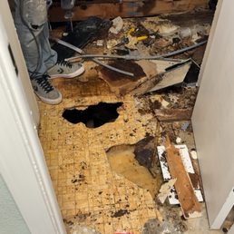 Damages caused by leaking AC Damages caused by leaking AC