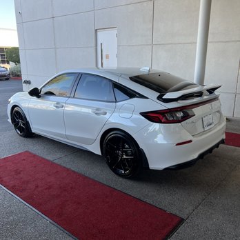 Earnhardt Honda - New 2022 civic hatchback with hpd spoiler! - Auto Repair Near Me - Avondale, Arizona