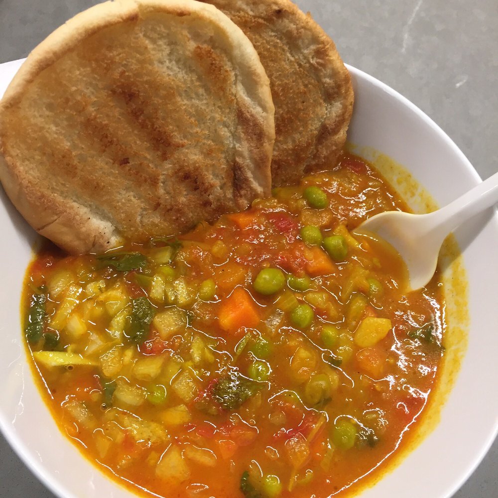 Appu's Cafe - Pav Bhaji with bread - Vegan Near Me - Long Beach, California Appu's Cafe - Pav Bhaji with bread - Vegan Near Me - Long Beach, California