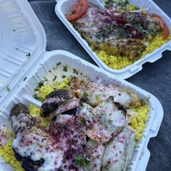 Mediterranean Kitchen - Combination Kabob Plate & Argentenian chicken special