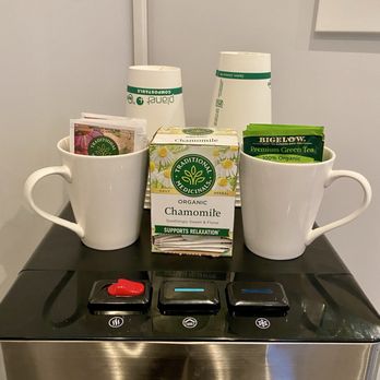 Songbird Studios - Teas and cups at water station - Performing Arts Near Me - San Francisco, California Songbird Studios - Teas and cups at water station - Performing Arts Near Me - San Francisco, California