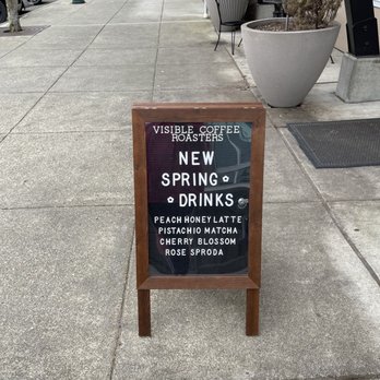Visible Coffee Roasters  - Spring menu looks exciting - Coffee & Tea Near Me - Mill Creek, Washington