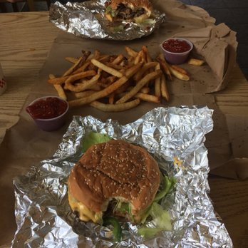 Five Guys - I mean, sometimes you just can't wait for a photo. - Burgers Near Me - Orlando, Florida