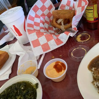Mama Reta's Kitchen - What's left of onion rings - Soul Food Near Me - Lake Charles, Louisiana
