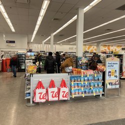 The line is all the way wrapped and in the isle