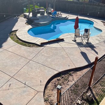 Valle Bravo Concrete - Additional concrete around pool area, thank you Javier & team at Valle Bravo! - Masonry/Concrete Near Me