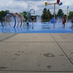 Splash pad for toddlers! Splash pad for toddlers!