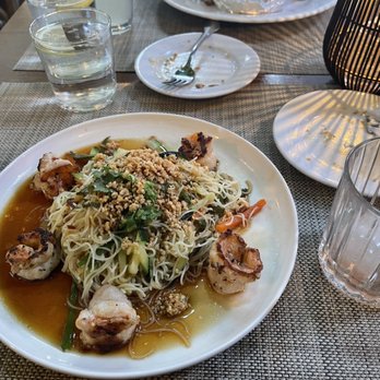 Caprice Cafe - Spicy Angel Hair - New American Near Me - Redlands, California Caprice Cafe - Spicy Angel Hair - New American Near Me - Redlands, California