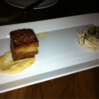 re:public - Pork cheek with pearl onions. Spiced carrot purée. $6 - New American Near Me - Seattle, Washington re:public - Pork cheek with pearl onions. Spiced carrot purée. $6 - New American Near Me - Seattle, Washington