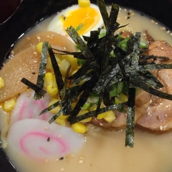 Maki - My tonkatsu broth with yellow noodles and char sui. I believe this was 8.99~ - Sushi Bars Near Me - Rockville, Maryland Maki - My tonkatsu broth with yellow noodles and char sui. I believe this was 8.99~ - Sushi Bars Near Me - Rockville, Maryland