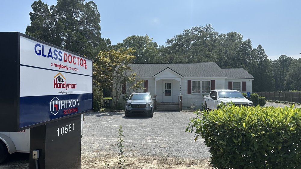 Slide of Hixon's Roofing