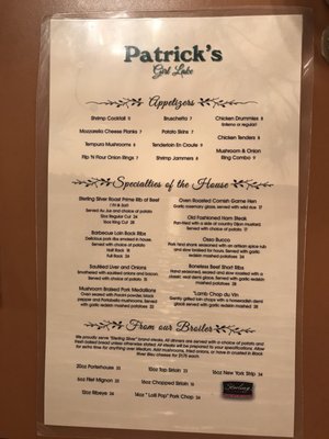 Menu photo 3 Patrick's Girl Lake Longville, MN Menu photo 3 Patrick's Girl Lake Longville, MN