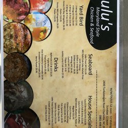 Lulu’s Seafood Mart - Menu