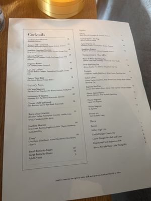 Menu photo 1 Josefina Wayzata, MN