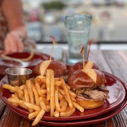 Brick & Bourbon - Steak tenderloin sliders - delicious