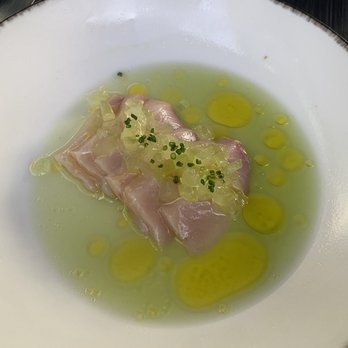 Juniper - Hamachi crudo - Italian Near Me - Austin, Texas