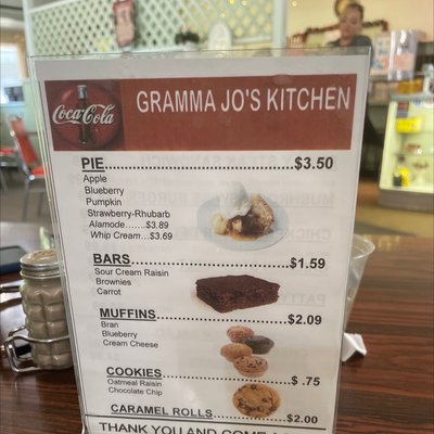 Menu photo 1 Gramma Jo's Kitchen Park River, ND