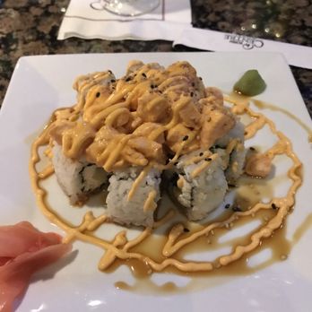 Banshoo Sushi Bar - Dynamite Volcano Roll- amazing and not too spicy. - Sushi Bars Near Me - Orlando, Florida
