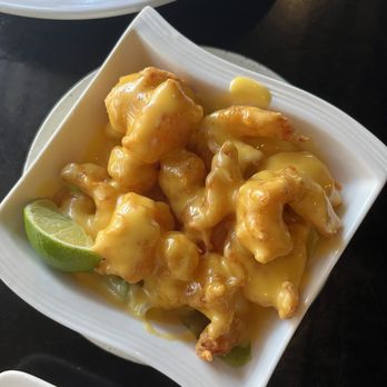 Sweet Basil - Rock shrimp with extra sauce - Asian Fusion Near Me - Fairfield, Connecticut