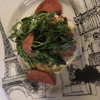 La Ville Lumiere - Crab cake - French Near Me - Cleveland, Ohio La Ville Lumiere - Crab cake - French Near Me - Cleveland, Ohio