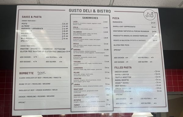 Gusto Grocery Deli & Bistro by null