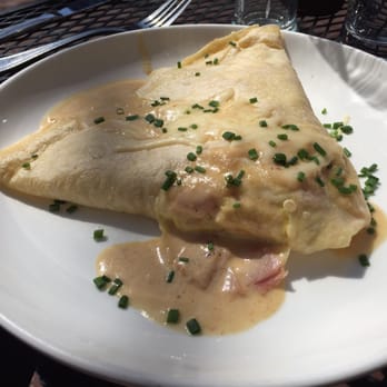 Cachette Bistro & Creperie - The Americano...gruyere, ham & cheese, scrambled eggs... - Creperies Near Me - Bethlehem, Pennsylvania