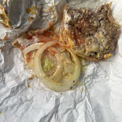 Halo Burger - Dead meat looking like road kill