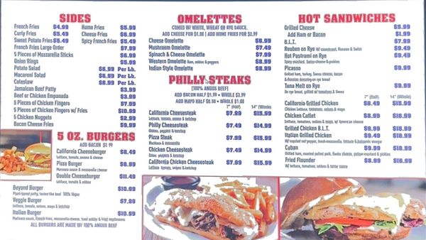 Menu photo 3 Sam's Deli & Grill Primos, PA
