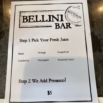 Bettolino Kitchen - Menu as of Jan. 2022 - Italian Near Me - Redondo Beach, California