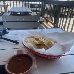 Burrito’s Grill - Complimentary chips and salsa