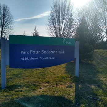 Four Seasons Park - Signage - Parks Near Me - Ottawa, Ontario Four Seasons Park - Signage - Parks Near Me - Ottawa, Ontario