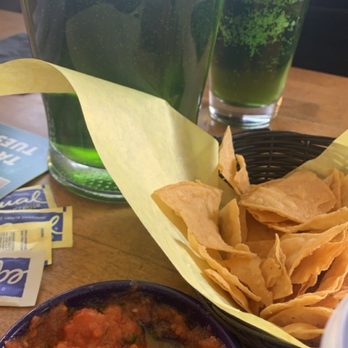 El Torito - Warm Chips with Delicious Salsa and green beer for st Patrick's day. - Mexican Near Me - Riverside, California El Torito - Warm Chips with Delicious Salsa and green beer for st Patrick's day. - Mexican Near Me - Riverside, California