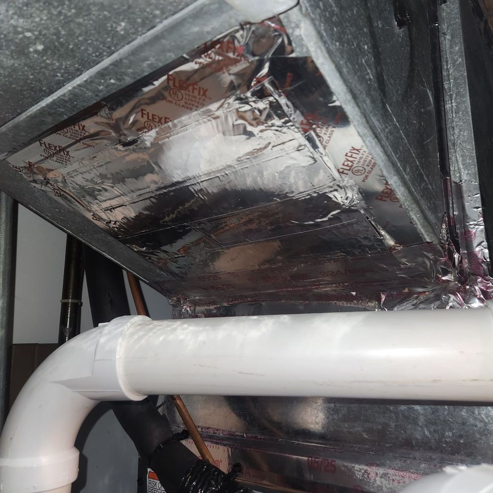 Chris Heating and Cooling - The reinforcement of the tape. Installation matters. - Heating & Air Conditioning/HVAC Near Me - West Chicago, Illinois Chris Heating and Cooling - The reinforcement of the tape. Installation matters. - Heating & Air Conditioning/HVAC Near Me - West Chicago, Illinois