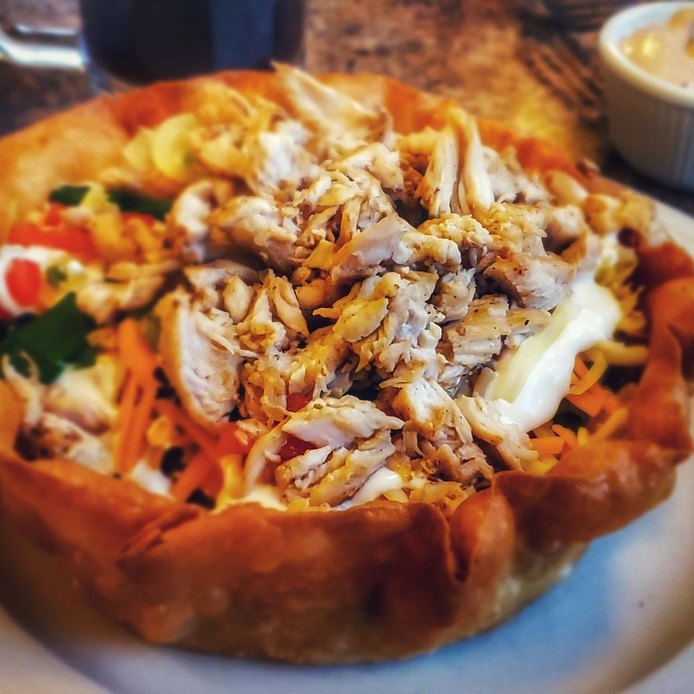 Chicken taco salad Chicken taco salad
