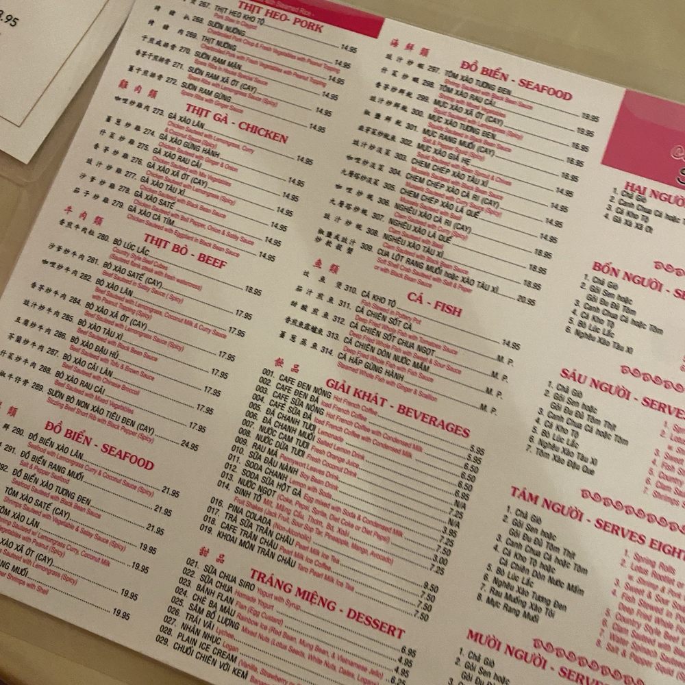 Nam Phuong - Vietnamese Near Me - Philadelphia, Pennsylvania