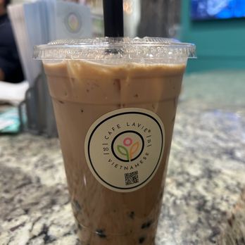 Cafe Lavie Vietnamese - MT9. Brown Sugar Milk Tea - Bubble Tea Near Me - Boca Raton, Florida Cafe Lavie Vietnamese - MT9. Brown Sugar Milk Tea - Bubble Tea Near Me - Boca Raton, Florida