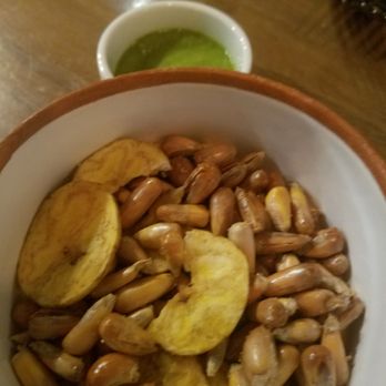Villa Peru - Roasted corn and plantain chip. Delicious - Peruvian Near Me - Tucson, Arizona Villa Peru - Roasted corn and plantain chip. Delicious - Peruvian Near Me - Tucson, Arizona