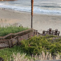Three Arch Bay - Second set of steps down to the beach! Rinse off with the Showers at the bottom.