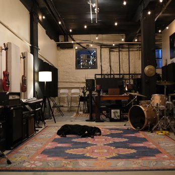 Three Crown Studio - View from inside the studio - Recording & Rehearsal Studios Near Me - Brooklyn, New York Three Crown Studio - View from inside the studio - Recording & Rehearsal Studios Near Me - Brooklyn, New York