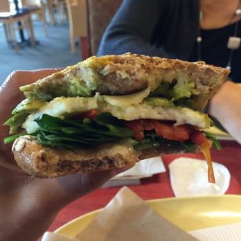 Panera Bread - Avocado, Spinach, and Egg White on Sprouted Grain Power Panini. Mmm...mmm...good! - Sandwiches Near Me - Fullerton, California Panera Bread - Avocado, Spinach, and Egg White on Sprouted Grain Power Panini. Mmm...mmm...good! - Sandwiches Near Me - Fullerton, California