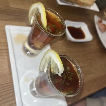 Kinja Sushi - Oyster shooter (with sake) - Ramen Near Me - San Ramon, California Kinja Sushi - Oyster shooter (with sake) - Ramen Near Me - San Ramon, California