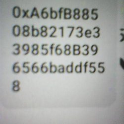 Barbican Pasta Bar - This is my crypto address but I don't think I will use it.