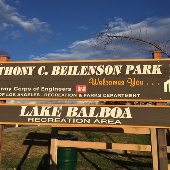 Lake Balboa/Anthony C. Beilenson Park - Main entrance on balboa between Vanoween and Burbank - Parks Near Me - Van Nuys, California